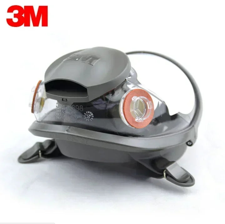 3M 6800 Respirator Full Gas Mask - Industry Chemical, Painting, Spraying, Safety Work, Filter Dust - 1 Pc