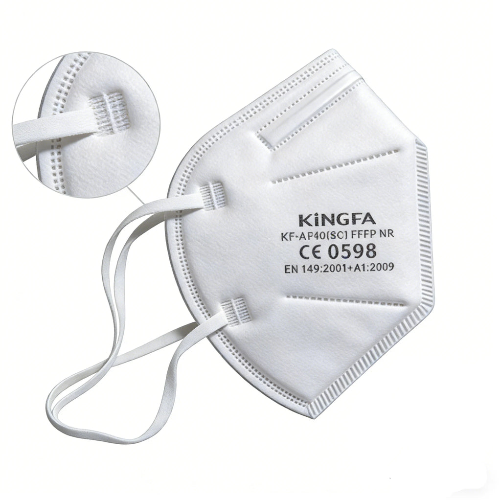 5 Layers KN95 Adult Reusable FFP2 Face Mask - 10-100 Pcs