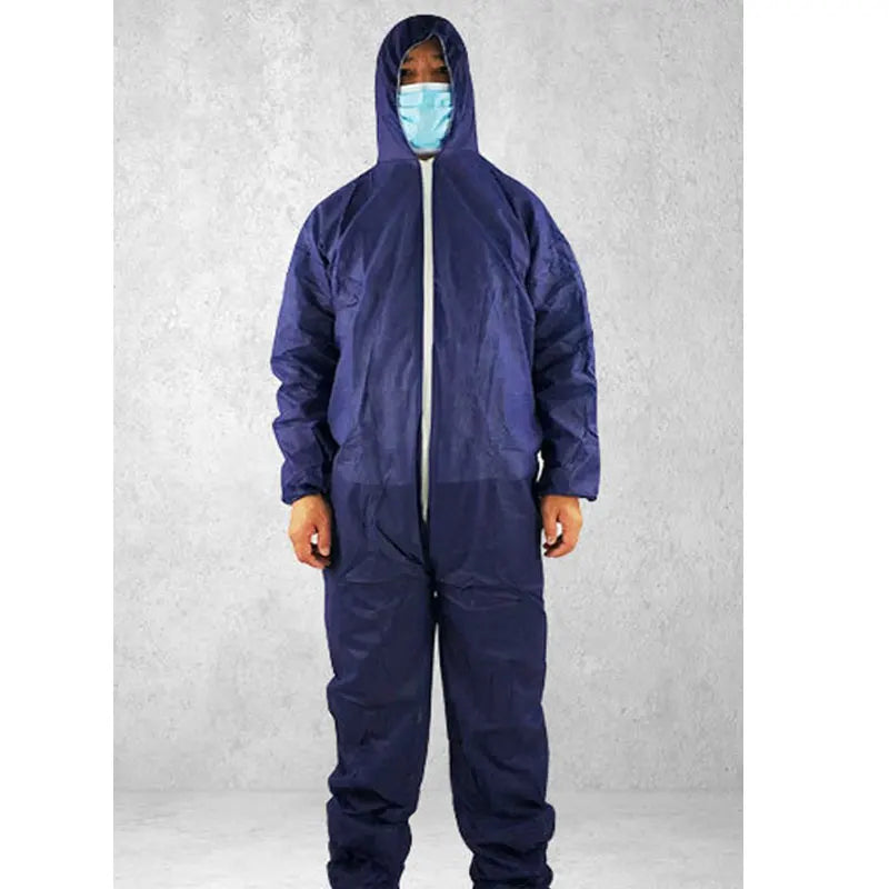 Disposable Breathable Overall Jumpsuit - Dustproof, Water & Oil Resistant, Anti Dust