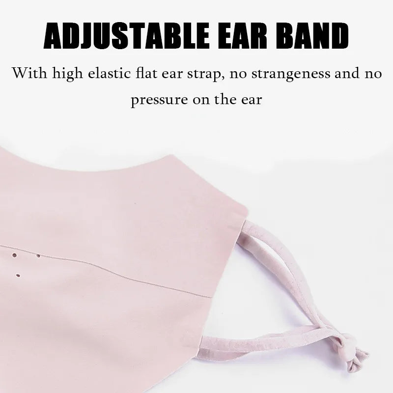 Summer Ice Silk Face Mask UPF50+ UV Sun Protection - Adjustable Breathable Mask For Outdoor / Running / Cycling / Sports - Unisex
