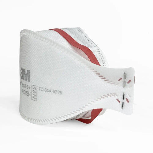 3M Aura 1870+ Respirator N95 PM2.5 foldable Breathable Mask - Anti Foaming Spray. Industrial Dust, Haze, Anti Dust Particles - 1/10 Pcs