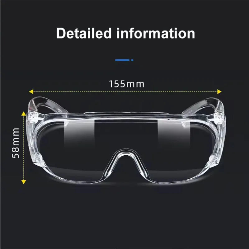 3M 1611HC Protective Safety Goggles: Anti-Shock Anti-Scratch