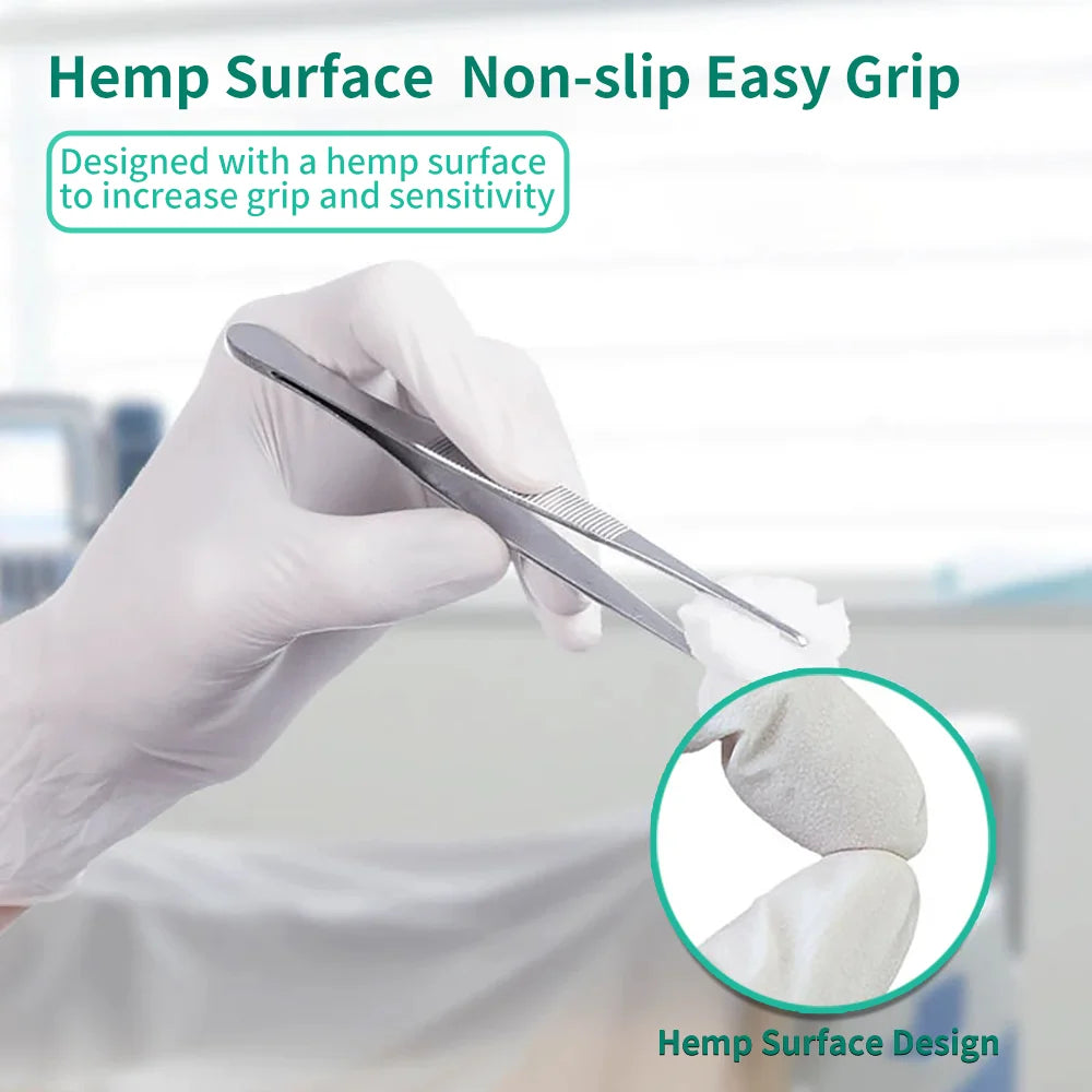 Disposable Medical Surgical Gloves - Latex 10 pairs
