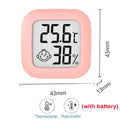 Digital LCD Mini Thermometer Hygrometer for Indoor Room - 1 Pc